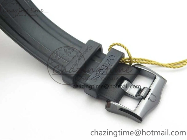 0121 Seamaster Diver 300M Real Ceramic Case VSF 1:1 Best Edition on Black Rubber Strap A8806 (Free Nato) SunProtective 7935